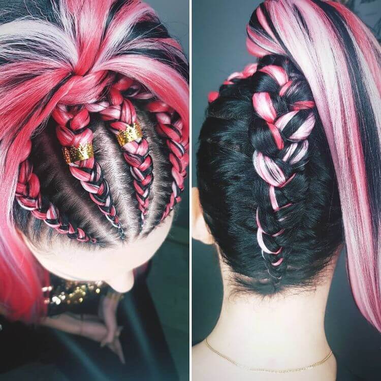 Praca kursantki Afrolook Victoria z Gdańska